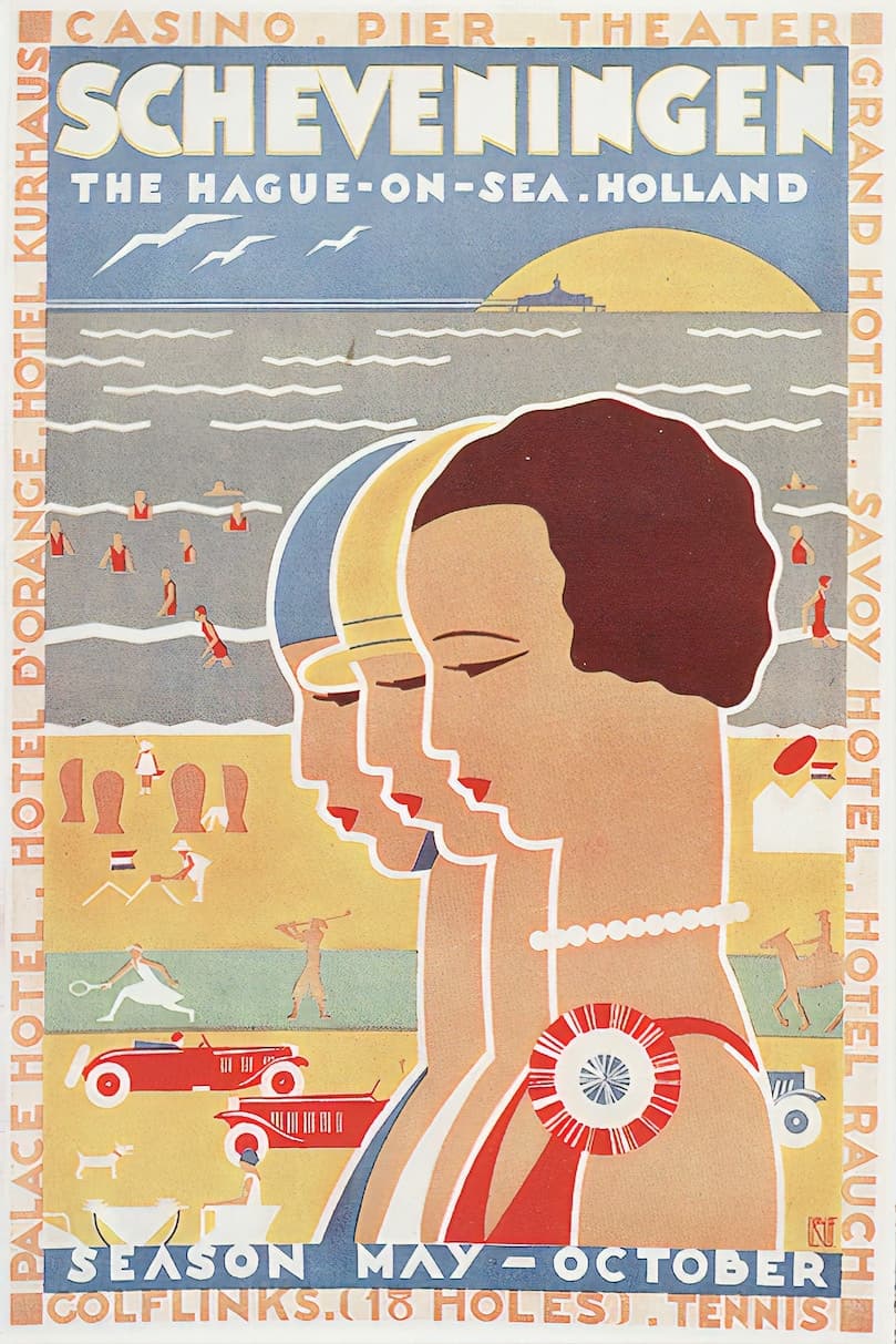 Vintage illustrated event poster from the PH Otakus design library
